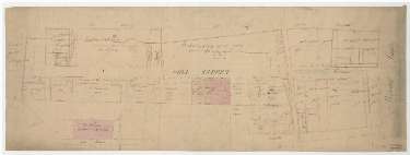 Gell Street. Made through Joseph Annt's land, with the lots set out, [c. 1793 - 1804]