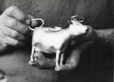 A cow creamer