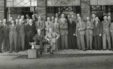 Annual golf match between (Lee of Sheffield Ltd.) Arthur Lee and Sons Ltd., steel manufacturers and Raleigh Industries Ltd.,bicycle manufacturers, Hollinwell, Notts