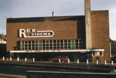 Rex Cinema, junction of Mansfield Road and Hollybank Road, Intake