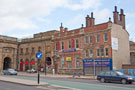 Snap Internet Cafe; entrance to Victoria Station; vacant Furniture Factory, (formerly National Westminster Bank) No. 126  Wicker 