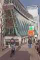 Looking east down Western Bank towards Richards Roberts Building, University of Sheffield 