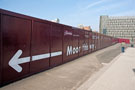 Looking towards the multi storey car park and Earl Street from Eyre Street