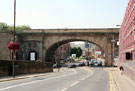 Wicker Arches from Spital Hill. Works on the former Brightside Foundry and Engineering Co., Wicker Iron and Engineering Works, right