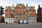 Nos. 85 - 93 The Wicker, former bank and premises of R.A. Roberts, office equipment. Scholey Street, left, Andrew Lane, right