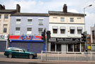 Nos. 37 - 41, The Wicker, junction of Stanley Street. No. 41, Sofa Trends, sofa showroom, No. 39, Dixy chicken takeaway