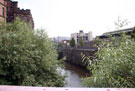 River Don from Lady's Bridge looking downstream. Castlegate, right