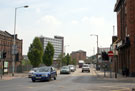 Castlegate from Waingate with the Hotel Bristol formerly Smithfield House in background