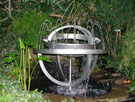 Inner Orbit - Kinetic water sculpture by Pete Rogers, Winter Garden, Surrey Street