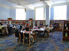 Newly opened Reception, Reference and Information Library, Sheffield Central Library, Surrey