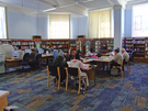 Newly opened Reception, Reference and Information Library, Sheffield Central Library, Surrey Street