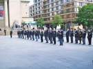 Official commemoration service of the D-Day landings of 6 June 1944 attended by members of the Normandy Veterans Association