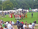 Military re-enactments at Norfolk Heritage during Sheffield Fayre