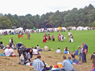 Military re-enactments during Sheffield Fayre at Norfolk Heritage Park