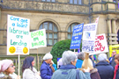 Protests against proposed budget cuts to libraries by Sheffield City Council 