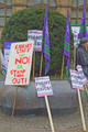 Protests against proposed budget cuts to libraries by Sheffield City Council