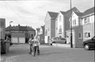 New housing at Hilltop Green, off Southey Green Road just below junction with Southey Hill