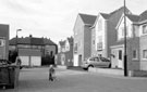 New housing at Hilltop Green, off Southey Green Road just below junction with Southey Hill