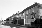 Roadworks outside No 53 Buchanan Road, Parson Cross