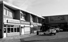 Shops at west end of Buchanan Road, near Wordsworth Avenue