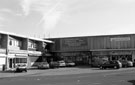 Shops at west end of Buchanan Road, near Wordsworth Avenue