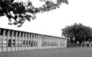 Back of Sheffield College, Parson Cross Centre formerly Colley School, from Remington Avenue