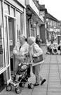 Looking at job adverts at Margetson Crescent Post Office