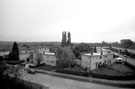 Mansel estate from roof of Yewlands School (Mansel Avenue on the right)