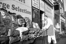 John Scott at his general store on Lindsay Avenue