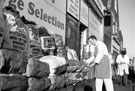 John Scott at his general store in Lindsay Avenue