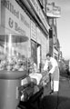 John Scott at his general store on Lindsay Avenue