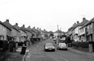 Hillside Avenue look up towards the north