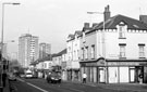 London Road towards city centre from junction with Randall Place