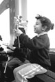 Reception Class in school hall, Arbourthorne Community Primary School, Eastern Avenue