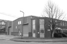 Derek Raphael and Company, Clay Street, Attercliffe with Dr. John Worral School in the background left