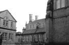 Rear of the former Education Offices, Leopold Street looking towards the former Central School building, Orchard Street from West Street