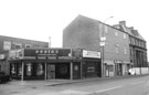 Desire, fantasy clothing No. 619, Attercliffe Road at the junction with Sleaford Street looking towards the former Midland Bank No. 629 Attercliffe Road