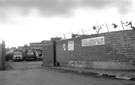 Entrance to Dixons Waste Management, Faraday Road, Attercliffe