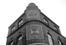 Detail on the former offices of Jonas, Colver and Co. Ltd., (built 1911), No. 27, Birch Road, Attercliffe