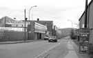 City Seals and Bearings, No. 23 (formerly Arnold Works), Stevenson Road with a direction sign for Traceys Truck Stop Cafe on Livingstone Road