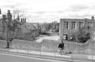 Manor Lodge Primary School from Manor Lane formerly Manor Board School