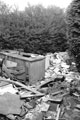 Demolition and rebuilding work, back garden of a house on Fairleigh, Manor Estate