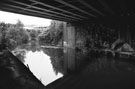 Sanderson's Mill Race under East Coast Road Railway Bridge