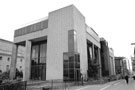 Former National Union of Mineworkers Headquarters, Holly Street from Carver Lane with the City Hall in the background