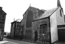 Rear of St. Matthew's Church, Carver Street, from Carver Lane