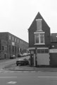 Former premises of Wm. Bakewell and Son Ltd., wholesale electrical supplies, No. 150 Worksop Road at the junction with Chippingham Street