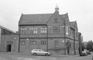 Gateway Meeting Place formerly Attercliffe Free Library, No. 10 Leeds Road and the junction with Beverley Street