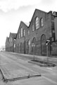 Carwood Road looking towards Carwood Road Railway Bridge from Carlisle Street East with the Atlas Works right (formerly Thomas Firth and John Brown's Ltd