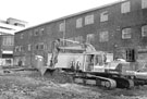 Renovations inside the courtyard at Sterling Works, Arundel Street former premises of C.W. Fletcher and Sons Ltd., precision sheet metal workers