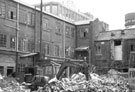 Renovations inside the courtyard at Sterling Works, Arundel Street former premises of C.W. Fletcher and Sons Ltd., precision sheet metal workers